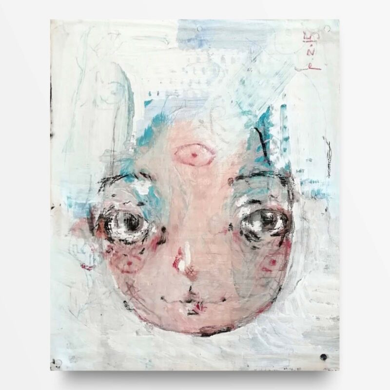 2015 Occhi Quadro ad Acrilico Diego Gabriele