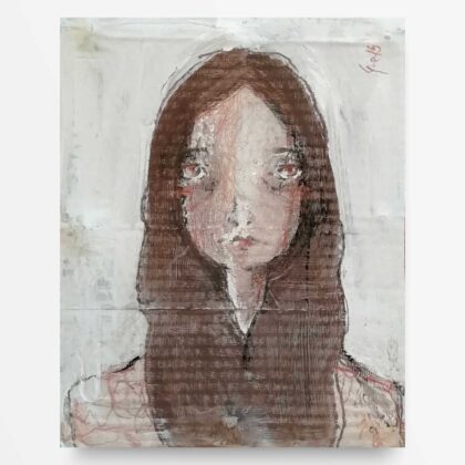 2015 Ritratto di Ragazza Quadro ad acrilico Diego Gabriele