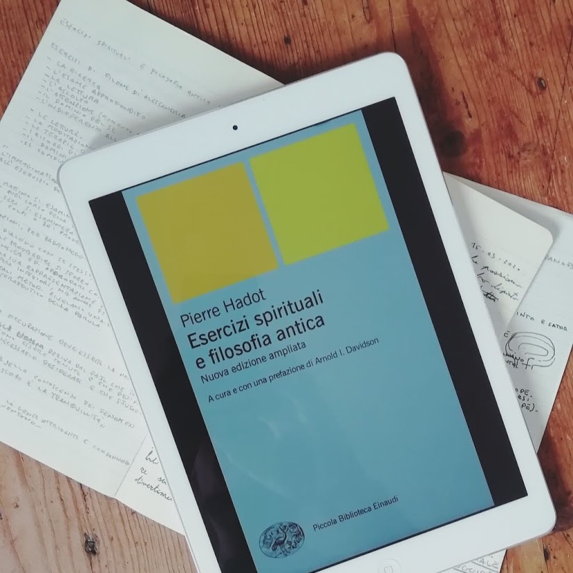 La filosofia, la pittura e gli esercizi spirituali, appunti dal libro di Pierre Hadot