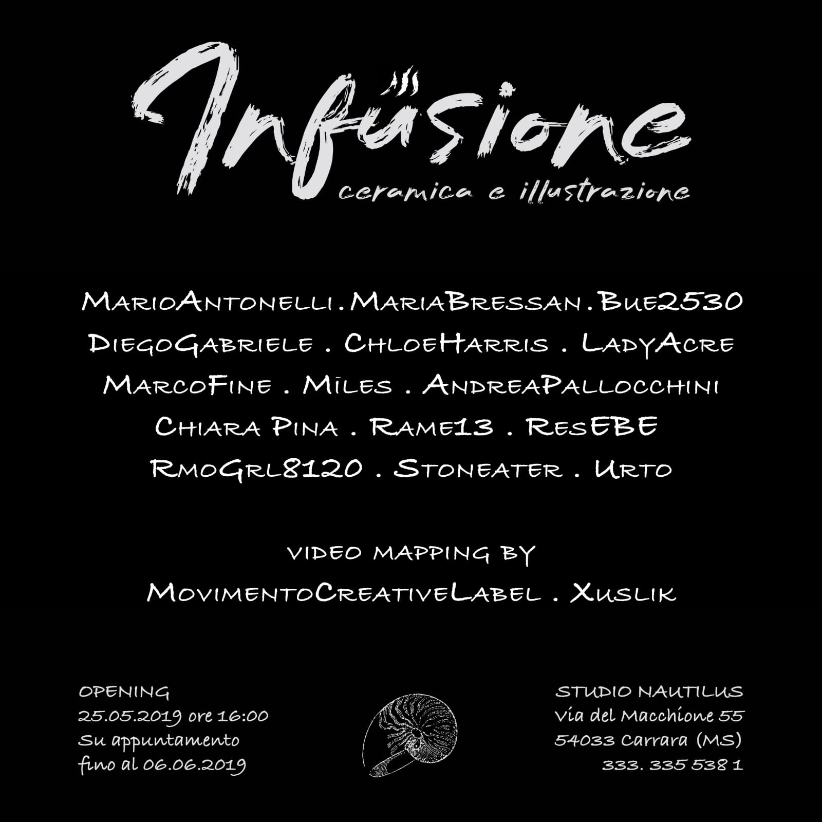Infusione - Studio Nautilus - Carrara 25 maggio 2019