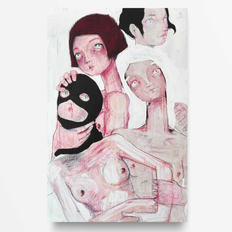 2015 Burnout Personalità Pittura contemporanea di Diego Gabriele