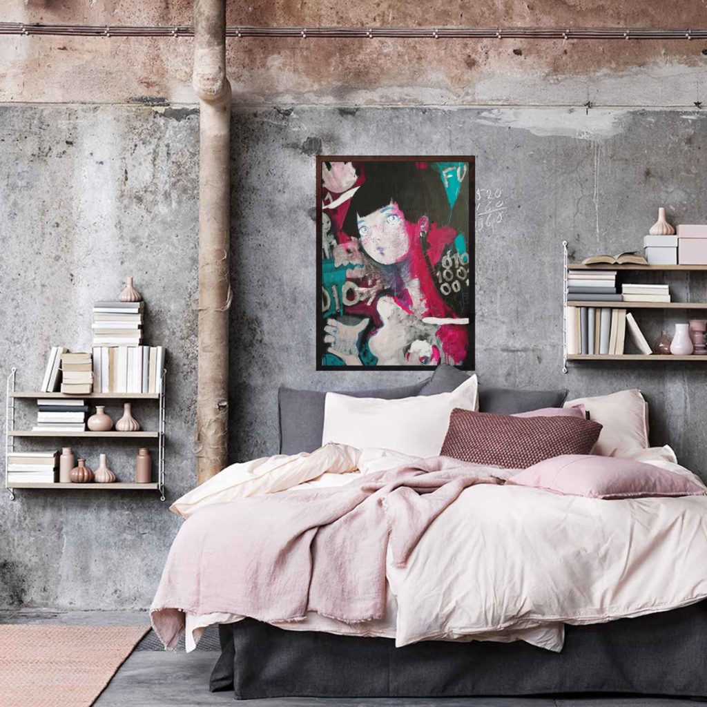 Figurative Contemporary Art for Collectors and Art Advisors 14 2019 Disorder Pittura Contemporanea Quadro ad Acrilico Diego Gabriele