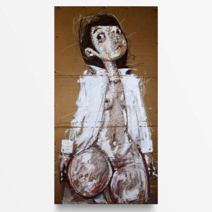 2012 Ma sono nude Camicia, quadro ad acrilico di Diego Gabriele