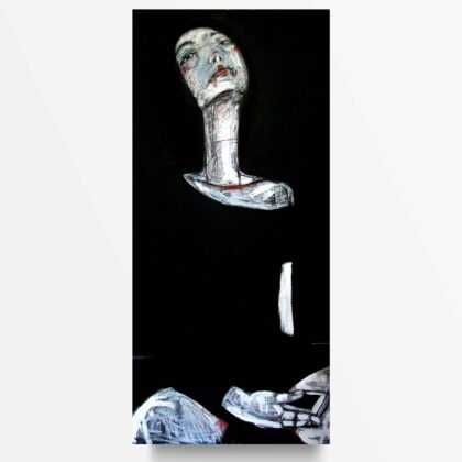 2013 Anni Dieci Prostituta, quadro ad acrilico di Diego Gabriele
