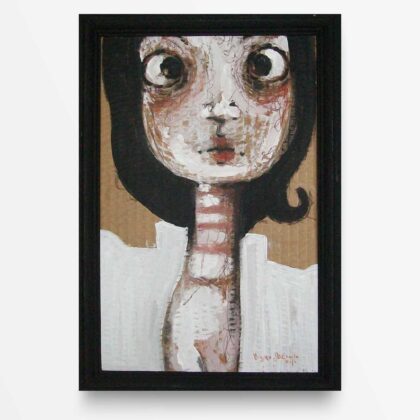Lowbrow art Mentre Guardi di Diego Gabriele
