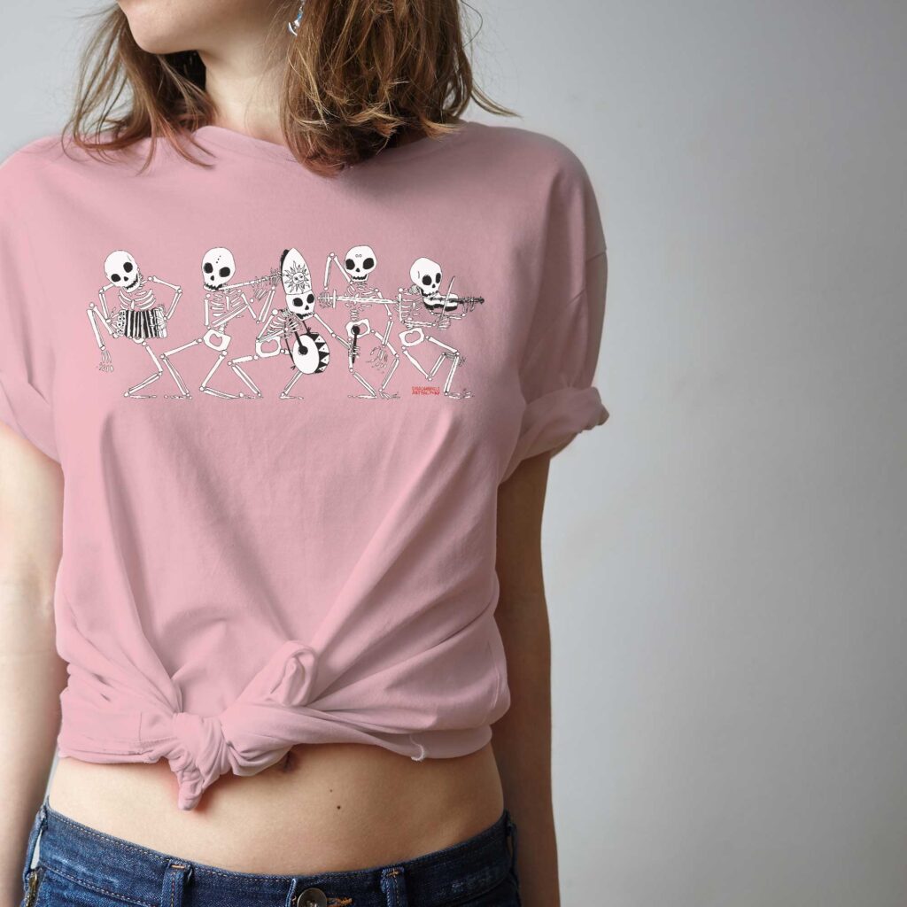 Danza Macabra Tshirt da Donna by Diego Gabriele