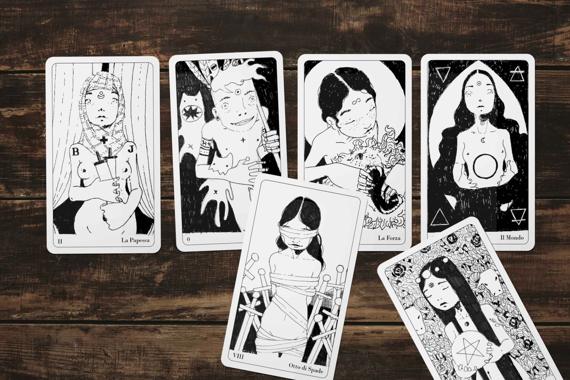 Disegnare Tarocchi del Disordine - Disorder Tarot di Diego Gabriele