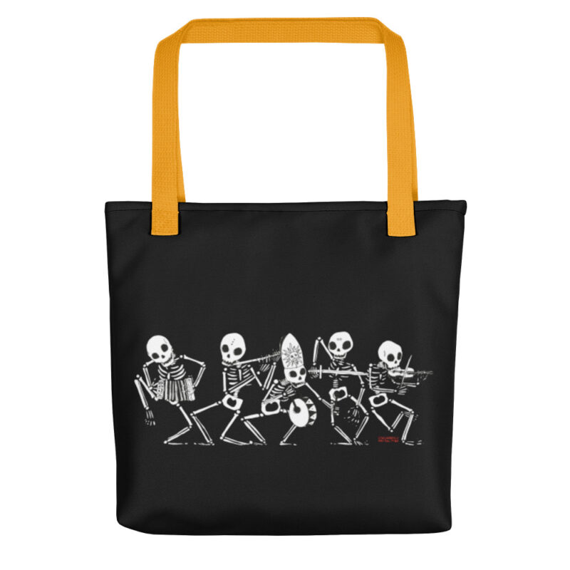 Danza Macabra Shopping Bag Nera by Diego Gabriele