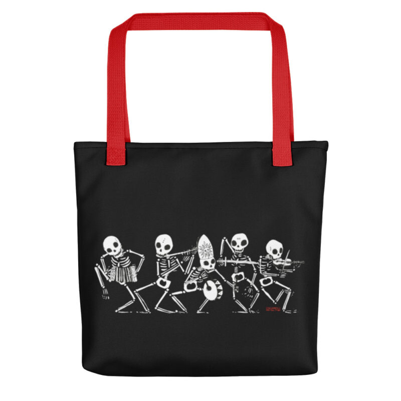 Danza Macabra Shopping Bag Nera by Diego Gabriele