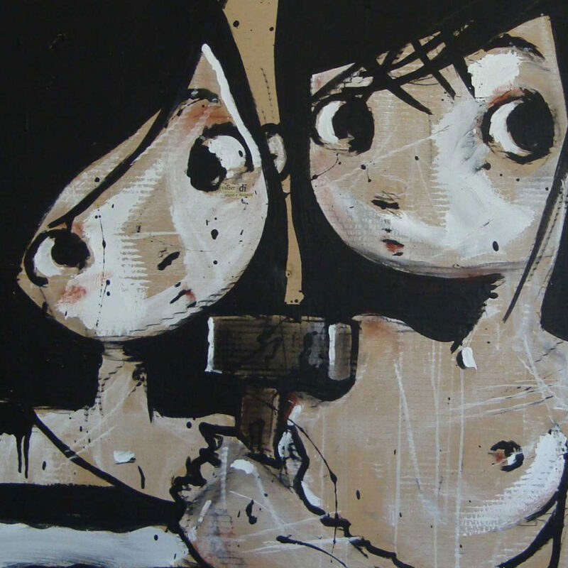 Cute art LowBrow art Pop Surrelism Bimbe di Diego Gabriele