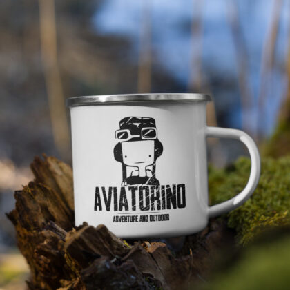 Tazza Smaltata da Campeggio Aviatorino Adventure and Outdoor