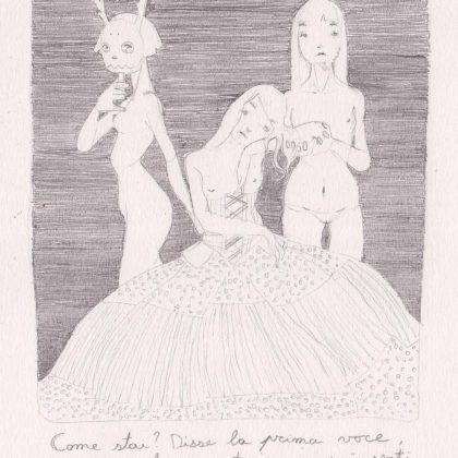 Illustrazione originale di Diego Gabriele - Tre Voci