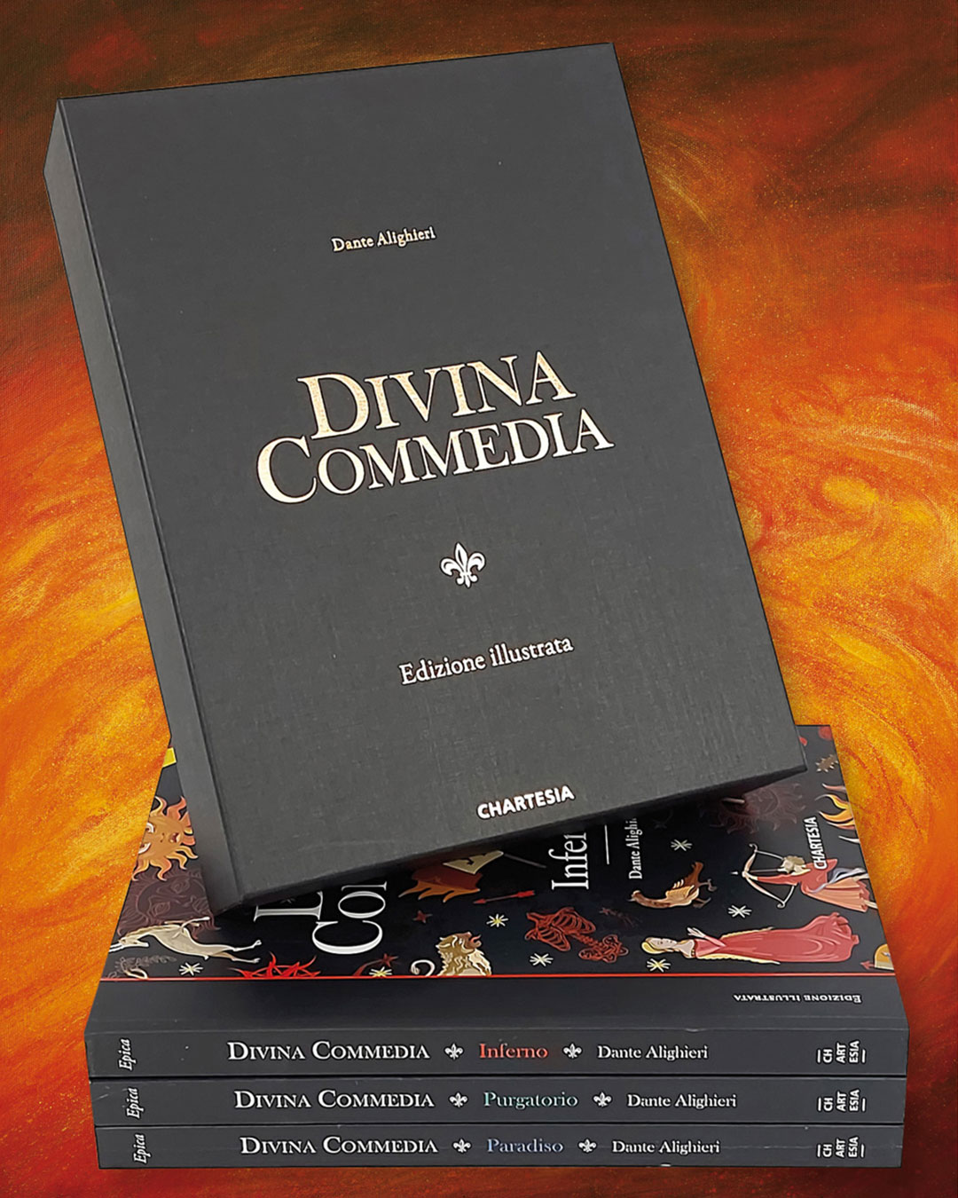 Divina Commedia Illustrata da Diego Gabriele per Chartesia Edizioni
