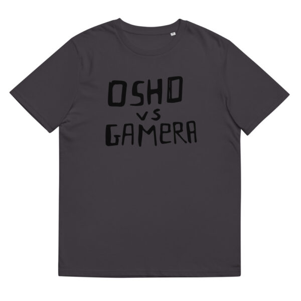 Osho vs Gamera – Le Magliette dei Disegni – T-shirt 100% cotone organico - UNISEX - immagine 6
