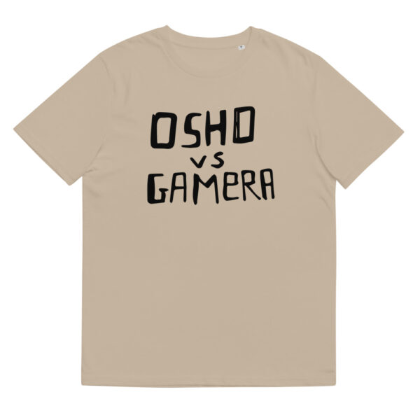 Osho vs Gamera – Le Magliette dei Disegni – T-shirt 100% cotone organico - UNISEX - immagine 7