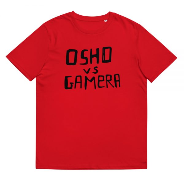 unisex organic cotton t shirt red front 611259e85723e t-shirt 100% cotone organico