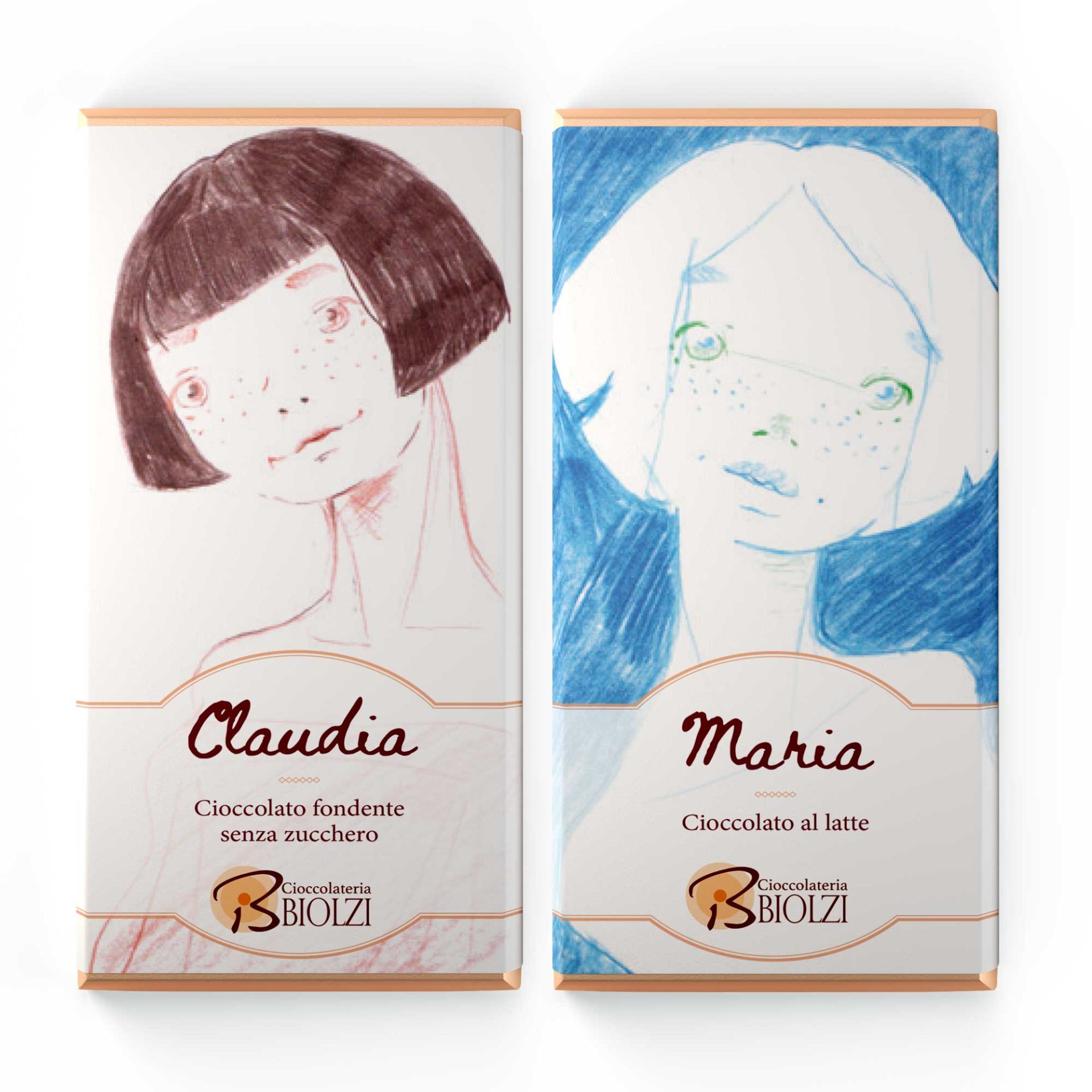Packaging d'artista - Diego Gabriele per Cioccolateria Biolzi