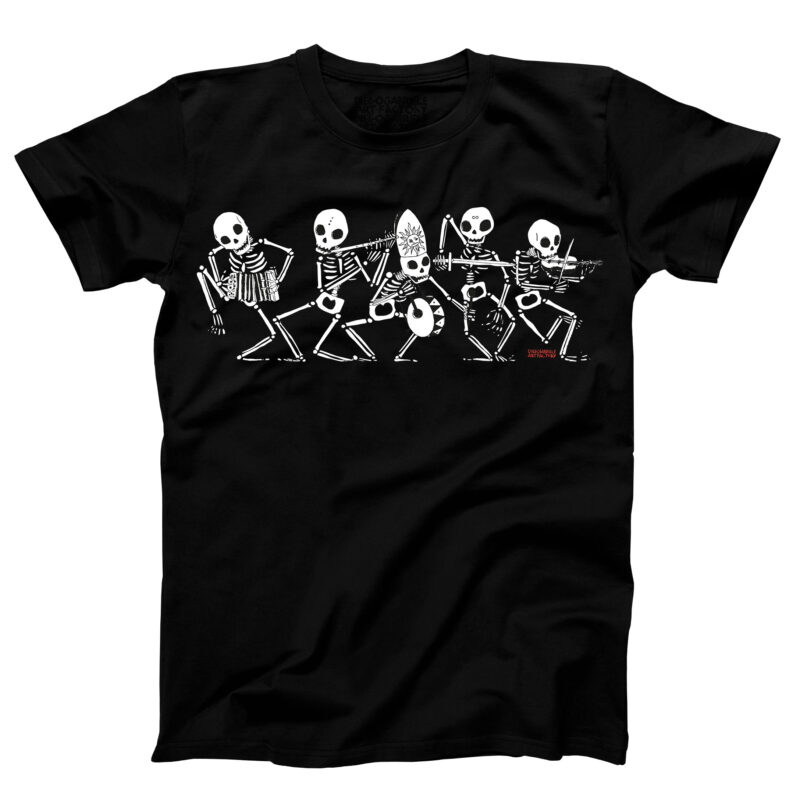 Tshirt Danza Macabra Nera