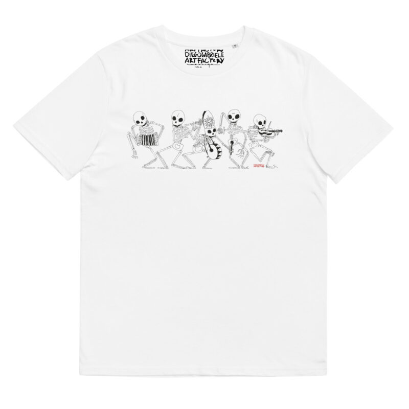 unisex organic cotton t shirt white front 62010838e2fb0 DANZA MACABRA T-shirt