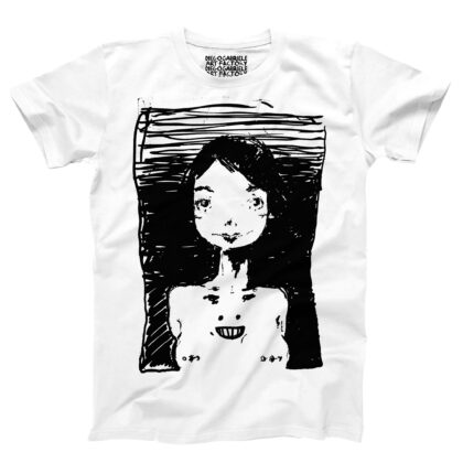 t-shirt indie rock 06 bianco