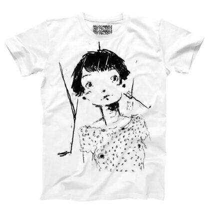 t-shirt indie rock 07 bianco