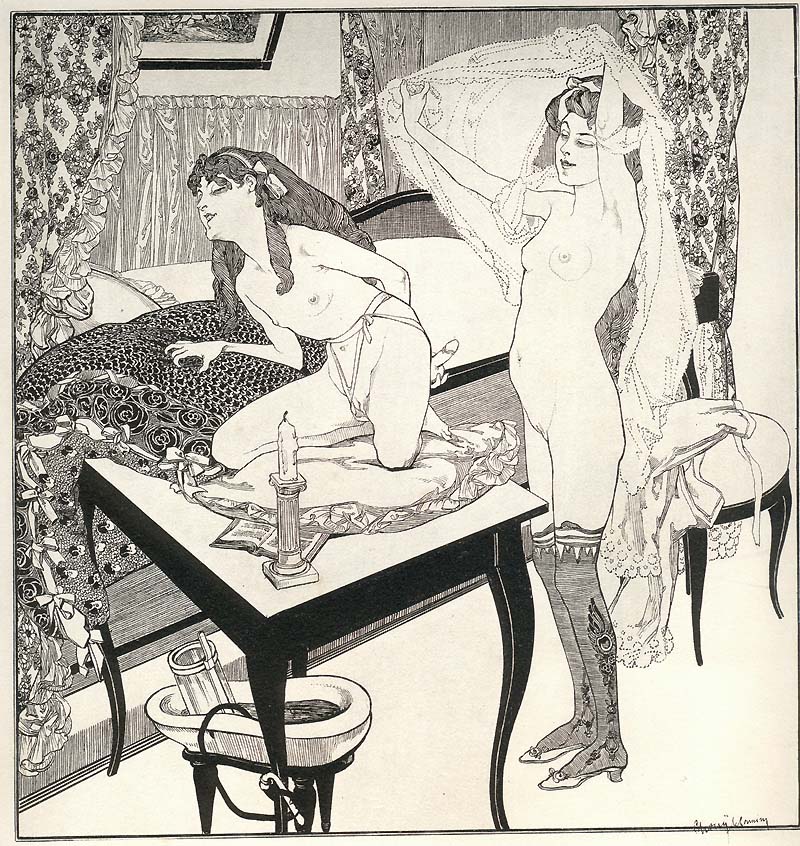 Franz von Bayros arte erotica