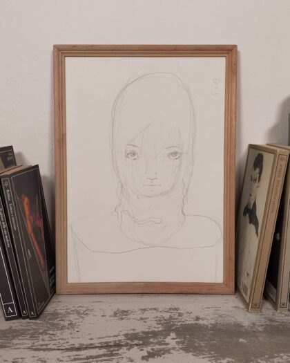 Disegno Originale Ragazza Incerta Diego Gabriele