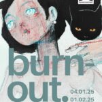 burn-out mostra Diego Gabriele a il Corridoio Venturina